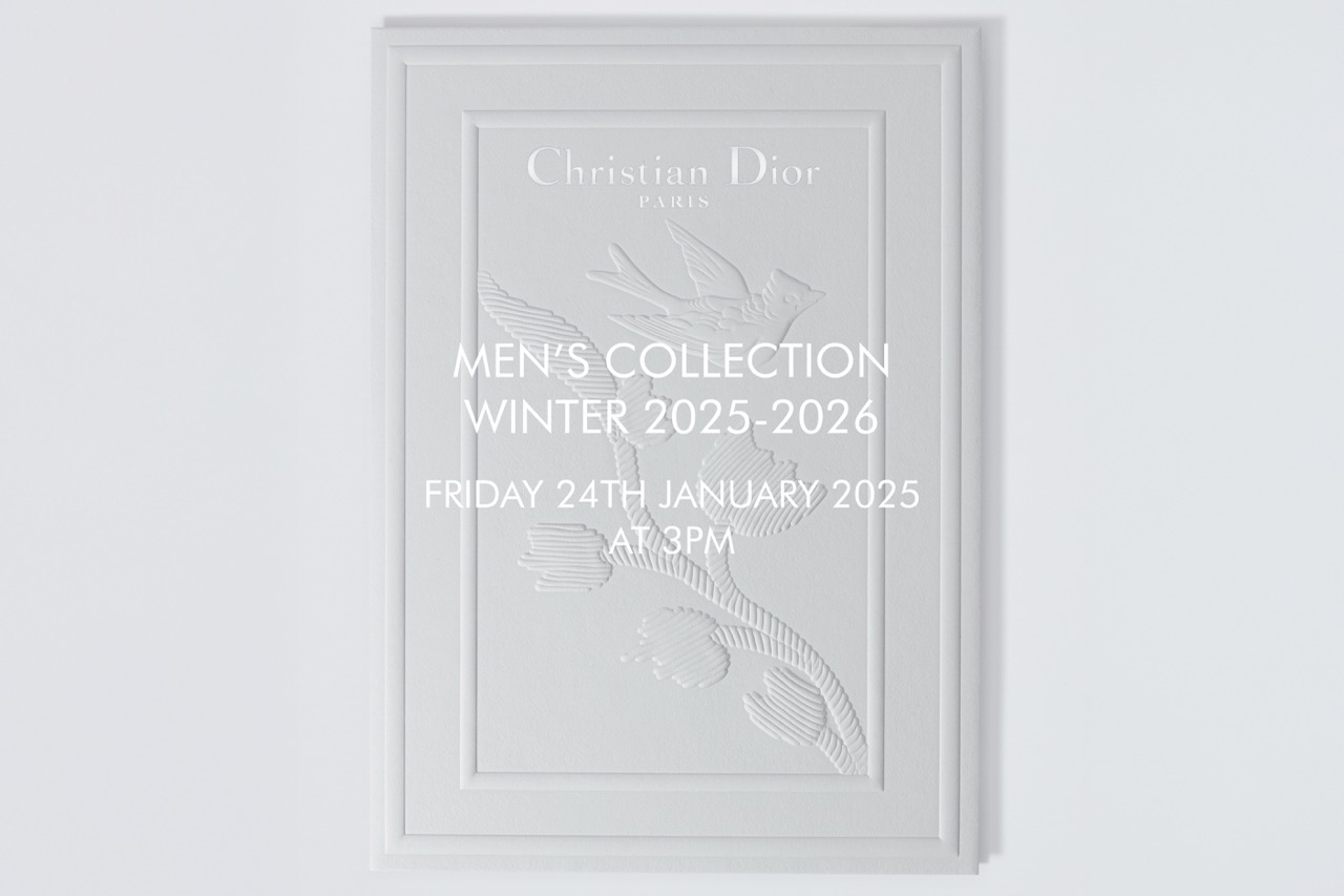 Livestream : Dior Men’s Winter 25 Show